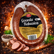 Brother and Sister Goveda Kobasica Beef Sausage Mild (Smoked Sausage) 544 g — authentic deli from United States | Hamilton Eu
