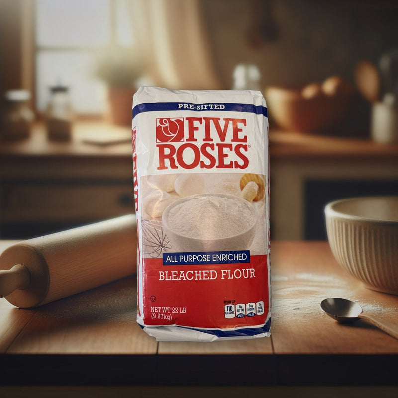 Five Roses All Purpose Enriched Bleached Flour 9.97kg (22lb)