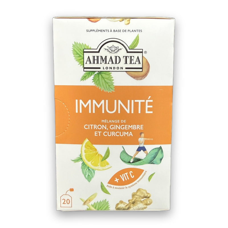 Ahmad Tea Immunite Lemon Ginger & Turmeric 20 Bags