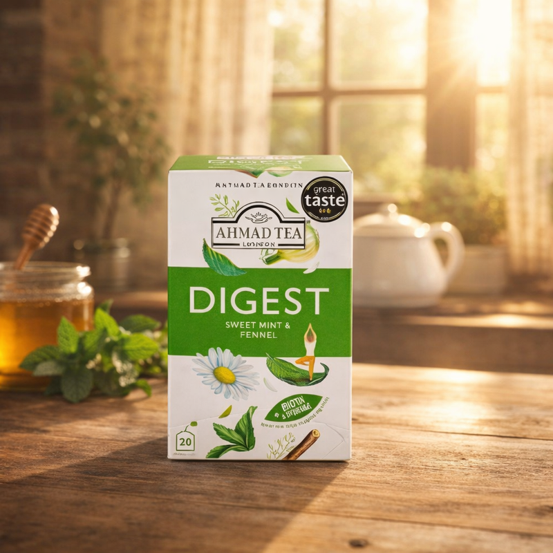 Ahmad Tea Digest Herbal Infusion Sweet Mint & Fennel 20 Tea Bags 40 g
