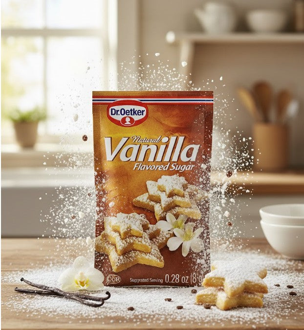 Dr. Oetker Natural Vanilla Sugar 48 g (6 x 8 g)