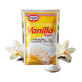 Dr. Oetker Vanilla Sugar, German Baking Ingredient 54g (1.9oz)