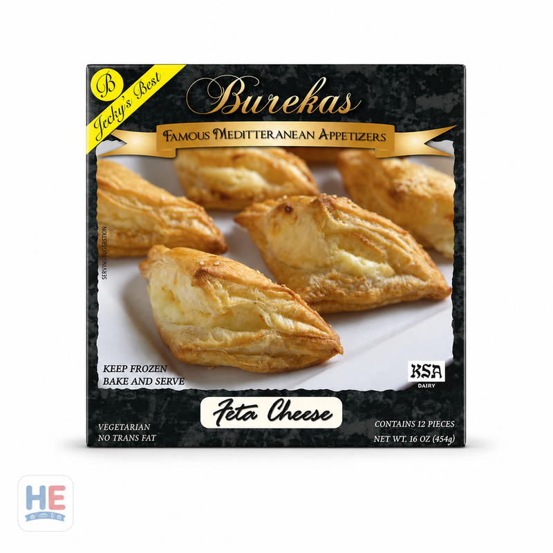 Jecky's Best Burekas Feta Cheese 453g (16oz)