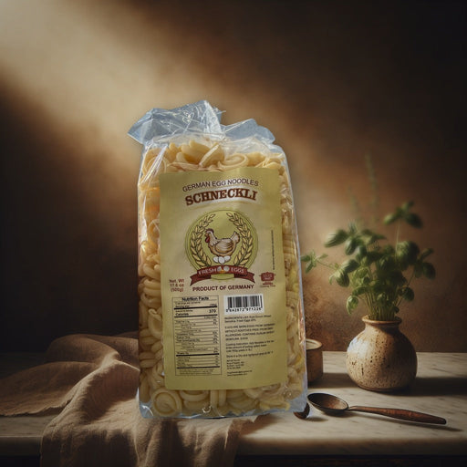 Schneckli German Egg Noodles Schneckli 17.6 oz (500g) — authentic pantry from Germany | Hamilton Euromarket