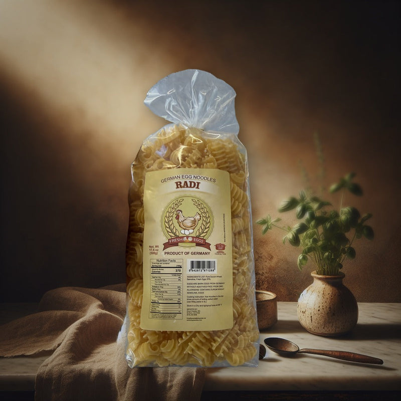 Radi German Egg Noodles Radi 500g — authentic pantry from Germany | Hamilton Euromarket