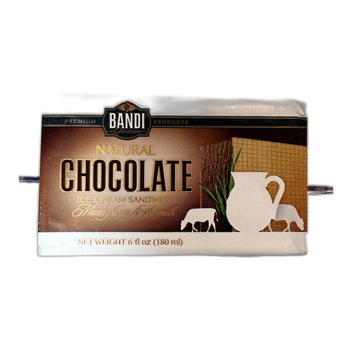 Bandi Chocolate Ice Cream Sandwich, Lithuanian Style 180ml (6.1fl oz) | HE gallery 0700580409643 #2