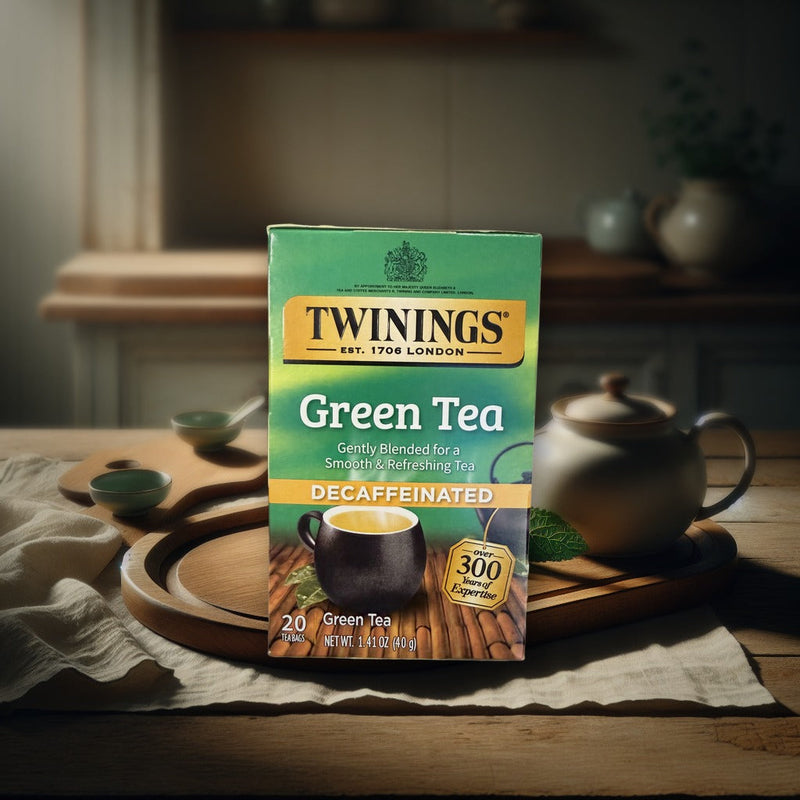 Twinings Decaffeinated Green Tea, 20 Tea Bags 40g (1.4oz)