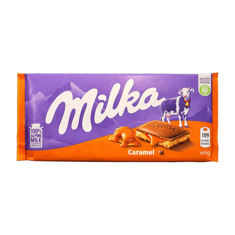 Milka Caramel Milk Chocolate 100 g | Hamilton Euromarket