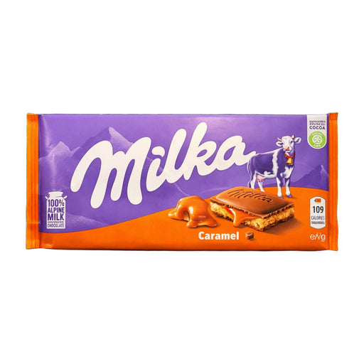 Milka Caramel Milk Chocolate 100 g | Hamilton Euromarket