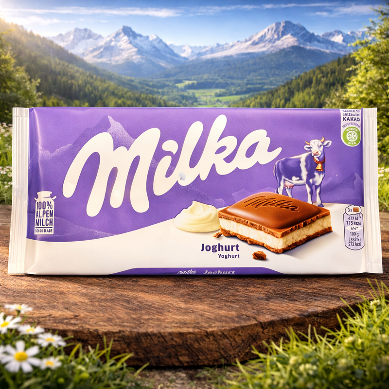 Milka Yogurt Chocolate Bar 100 g