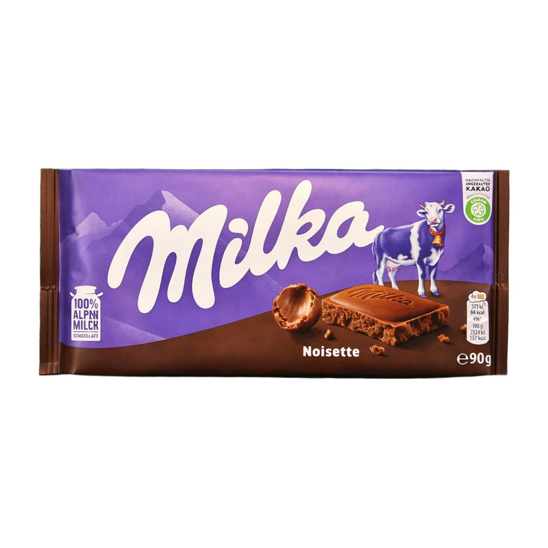 Milka Noisette Milk Chocolate 90 g | Hamilton Euromarket