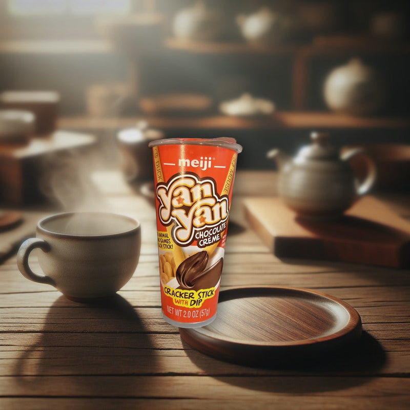 Meiji Yan Yan Chocolate Creme Biscuit Sticks 57g (2oz)