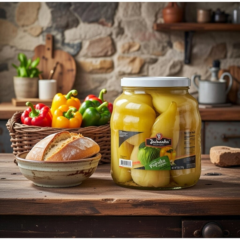 Jadranka Yellow Peppers Stuffed with Cabbage 1450 g