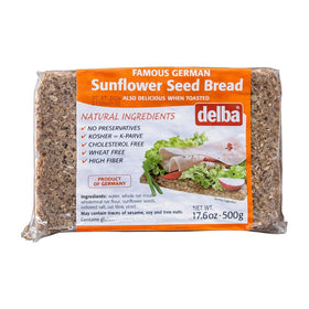 Delba Sunflower Seed German Bread 500g (1.1lb)