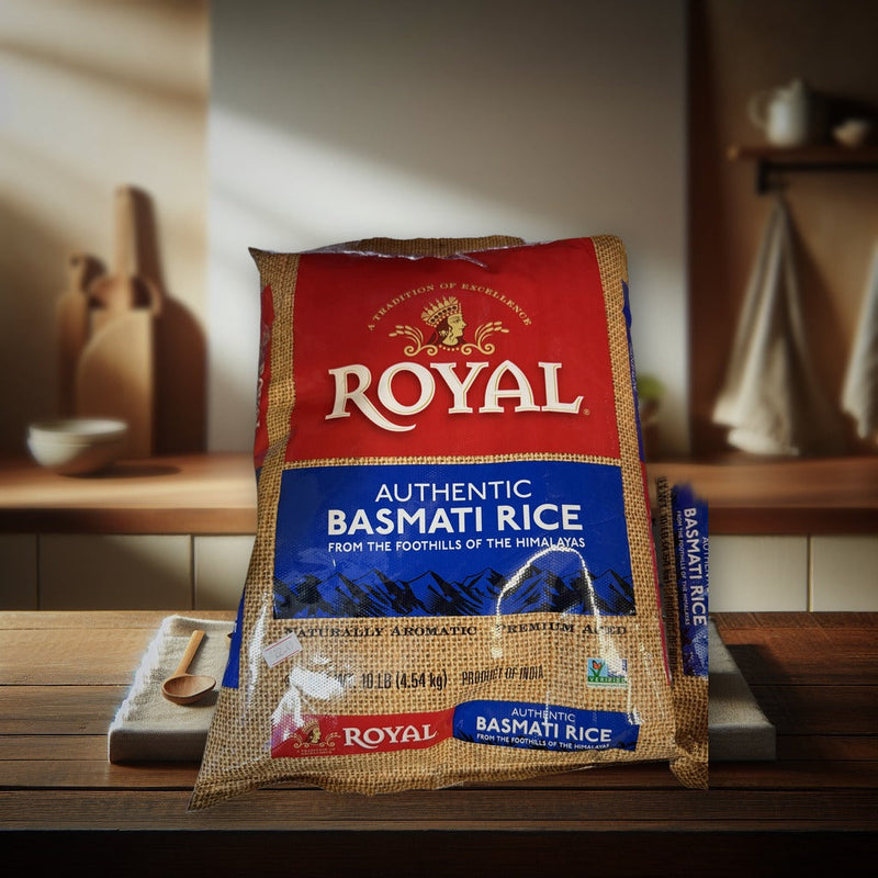 Authentic Royal Basmati Rice 4.535kg (10lb)