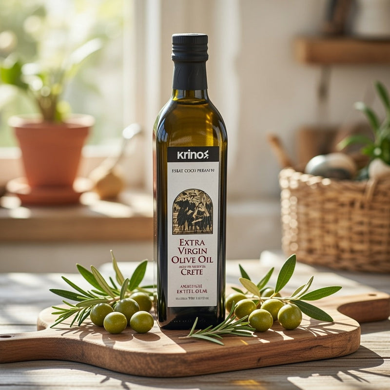 Krinos Extra Virgin Olive Oil Silver 750 ml