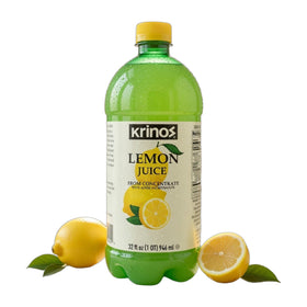 Krinos Lemon Juice 946 ml