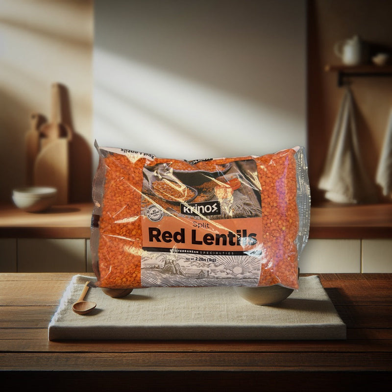 Krinos Red Lentils 1000 g