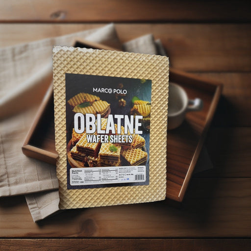 Marco Polo Oblatne Wafer Sheets 200g — authentic snack product | Hamilton Euromarket