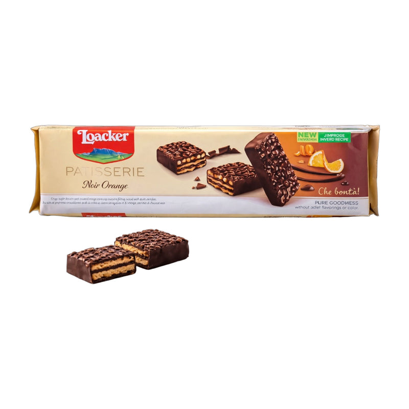Loacker Patisserie Noir Orange 100 g | Hamilton Euromarket