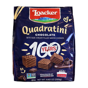 Loacker Quadratini Chocolate Creme-Filled Wafer Cookies 250 g | Hamilton Euromarket