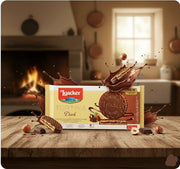 Loacker Tortina Dark Chocolate Coated Wafer Specialty Box 125 g (4.41 oz) — authentic snack from Italy | Hamilton Euromarket