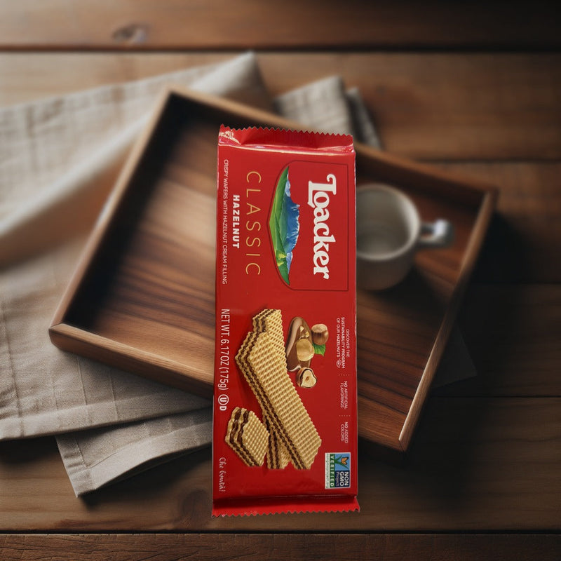 Loacker Classic Hazelnut Wafer 175g (6.2oz)