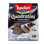 Loacker Quadratini Cocoa & Milk Wafers 250 g | Hamilton Euromarket