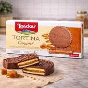 Loacker Tortina Caramel 126 g — authentic snack from Italy | Hamilton Euromarket