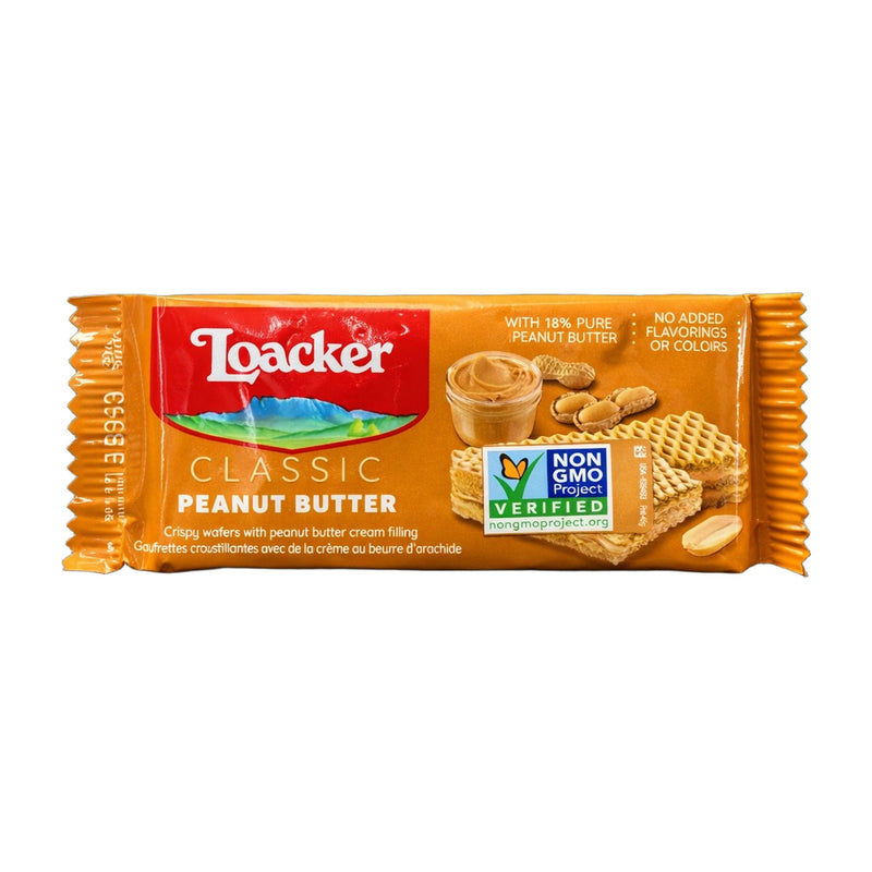 Loacker Classic Peanut Butter Wafers 45 g | Hamilton Euromarket