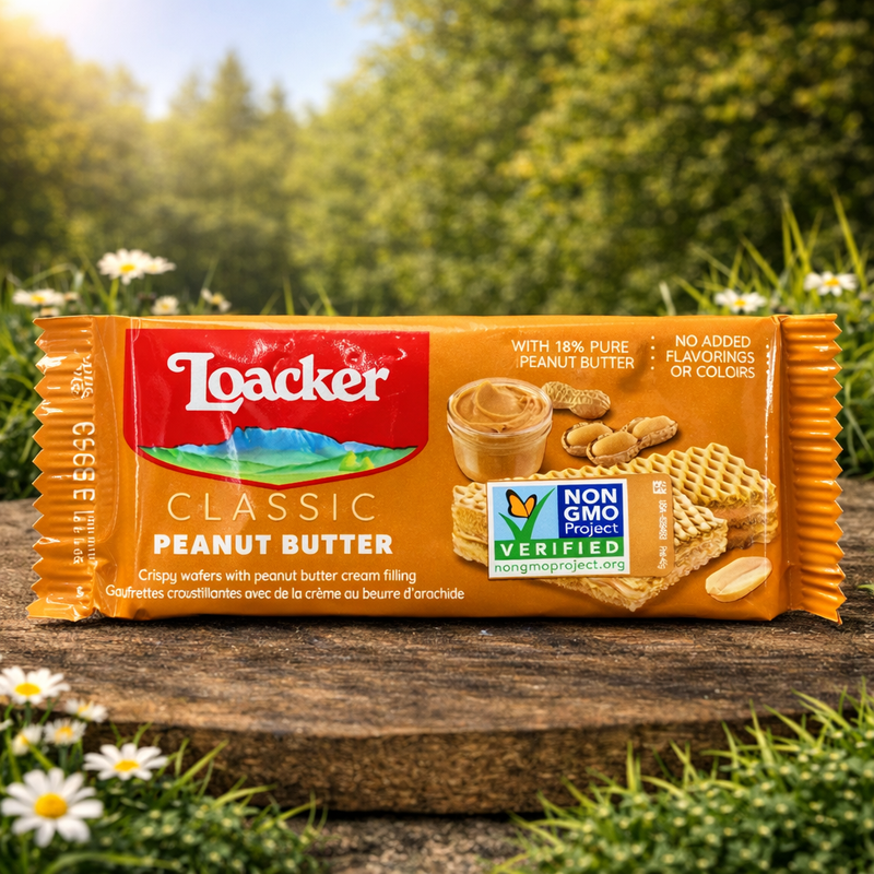 Loacker Classic Peanut Butter Wafers 45 g