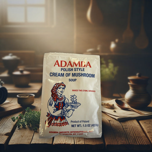 Adamba Polish Style Cream Of Mushroom Soup 1.5 oz (42.5g)