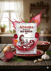 Adamba Polish Style Red Borscht Soup Mix 35 g — authentic pantry from Poland | Hamilton Euromarket