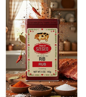 Szeged Rib Rub BBQ Seasoning 142 g