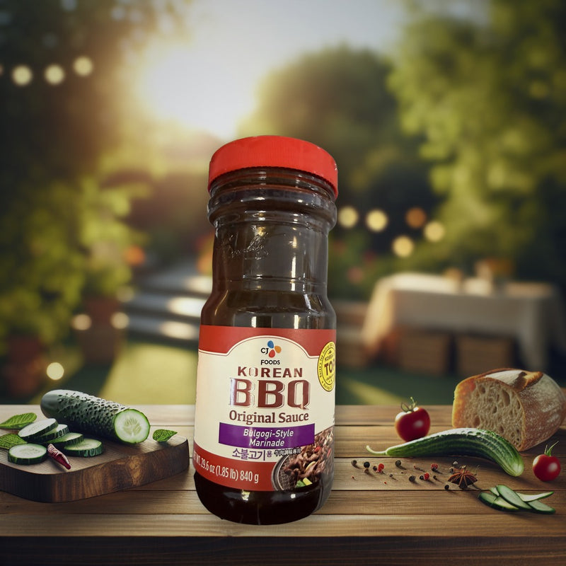 Cj Foods Korean BBQ Original Sauce Bulgogi-Style Marinade