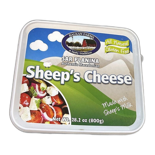 Balkan Farms Sar Planina Sheep's Cheese, Macedonian 800g (28.2oz) | HE gallery 0834839003143 #2