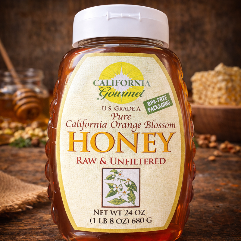 California Gourmet Orange Blossom Honey 680 g