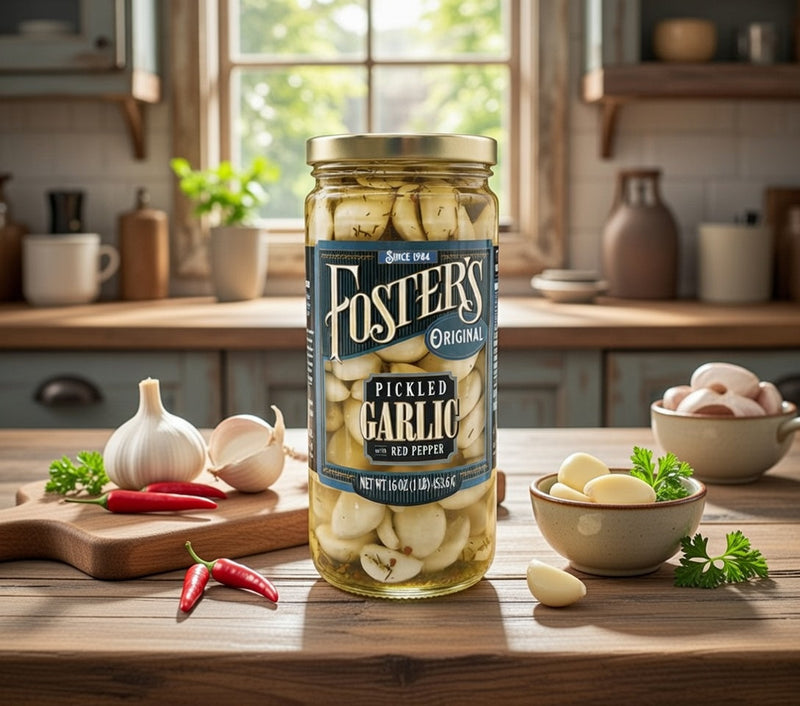 Foster'S Pickled Garlic 453 g