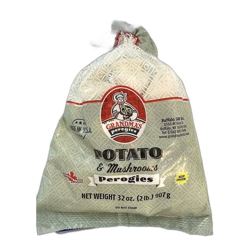 Grandma's Perogies Potato & Mushroom Pierogi 907g (2lb) | HE gallery 0892691001080 #2