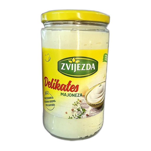 Zvijezda Delikatna Mayonnaise, Croatian Original 620g (21.9oz) | HE gallery 0897523290052 #2