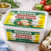 Rodopa Bulgarian White Cheese Original 400 g — authentic dairy from Bulgaria | Hamilton Euromarket
