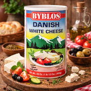 Byblos Danish White Cheese 28 oz (800 g) — authentic dairy from Denmark | Hamilton Euromarket