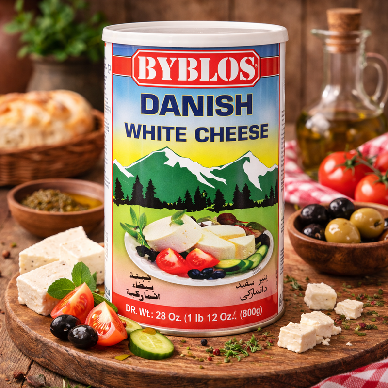 Byblos Danish White Cheese 28 oz (800 g)