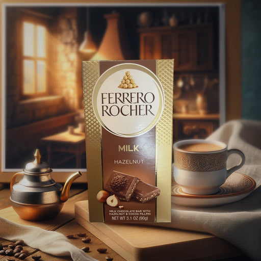 Ferrero Rocher Milk Chocolate Hazelnut Bar
