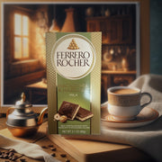 Ferrero Rocher Milk Chocolate Bar With Hazelnut & Macadamia Filling