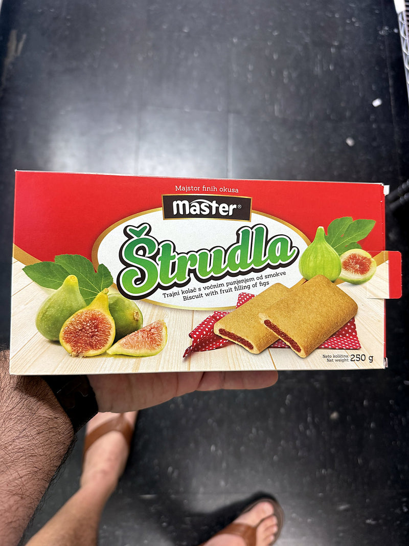 Master Strudla Fig Strudel Biscuits 250g (8.8oz)