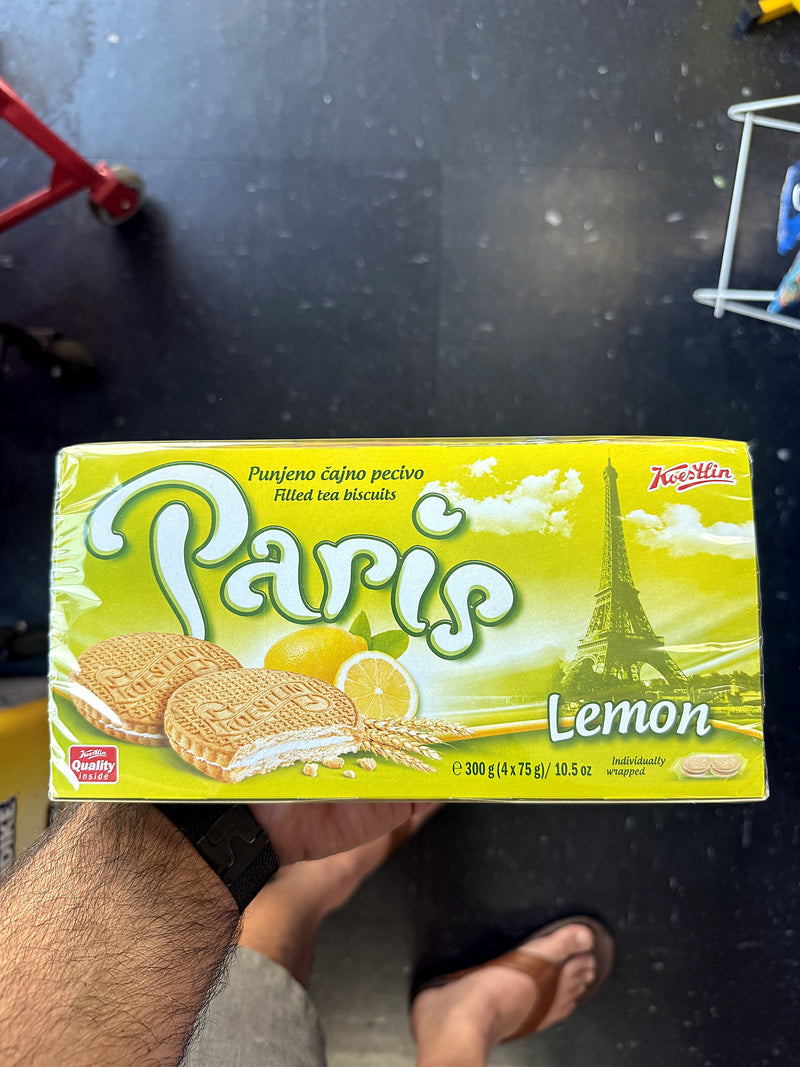 Koestlin Paris Lemon Filled Tea Biscuits, Croatian 300g (10.5oz)