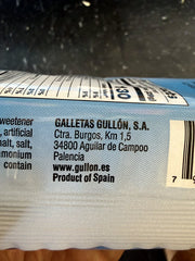Gullon Sugar Free Chocolate Chip Cookies 125g (4.4oz)