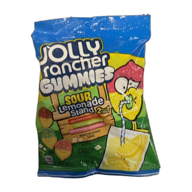 Jolly Rancher Gummies Sour Lemonade Stand Candy 184g (6.5oz)