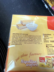 Vincinni Napolitan Wafers Milk Cream 300g (10.58oz)